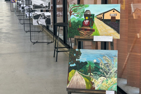 Centro Administrativo sedia Exposição de Artes Visuais, da Associação Andorinhas