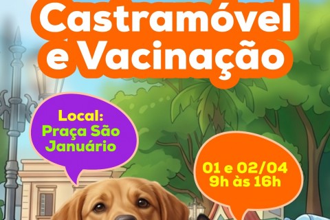 Prefeitura de Ubá promove mutirão de castração e vacinação na Praça São Januário
