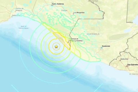Terremoto de magnitude 7,4 atinge Puerto Madero, no México