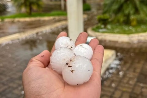 Região Sul tem previsão de chuva e granizo para esta terça-feira