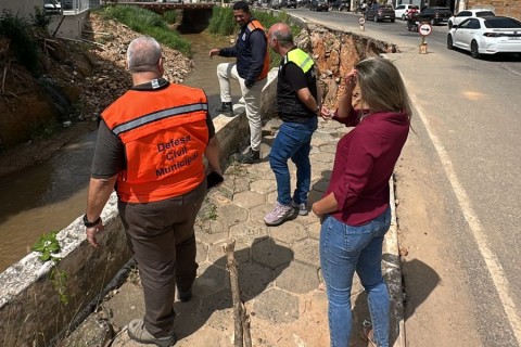 Vistorias em áreas atingidas pelas enchentes avançam com atuação integrada em Ubá