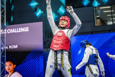 Brasileira supera campeã olímpica e vence Grand Prix de taekwondo