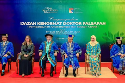 Lula critica guerra em Gaza a inércia na criação do Estado palestino