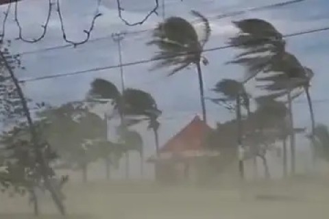 Cidade de Santos, no litoral de São Paulo, registra ventos de 109 km/h