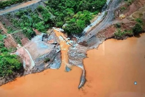 Congonhas confirma terceiro vazamento em mina, em menos de uma semana