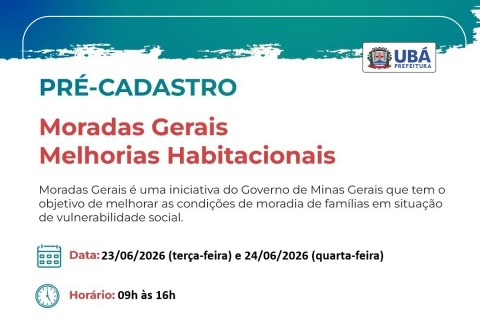106 famílias de Ubá são contempladas pelo Programa Moradas Gerais após trabalho de assistência às vítimas das chuvas