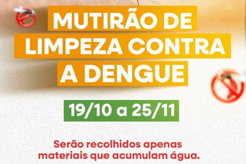 Mutirão de limpeza percorre bairros de Ubá para eliminar criadouros do Aedes aegypti