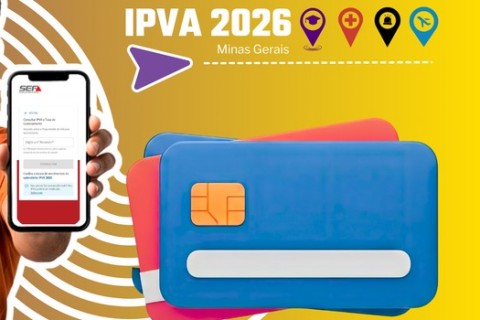 IPVA 2026: pagamento com cartão de crédito passa a ser opção no site da Secretaria de Estado de Fazenda