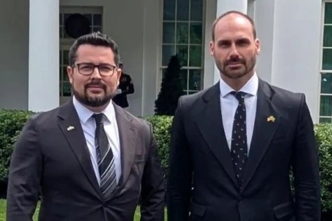 PGR denuncia Eduardo Bolsonaro e Paulo Figueiredo por coação