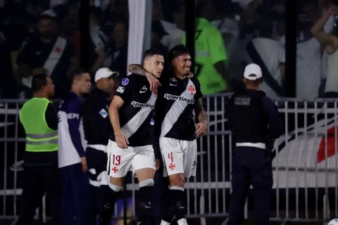 Vasco mantém possibilidade de final brasileira na Copa Sul-Americana