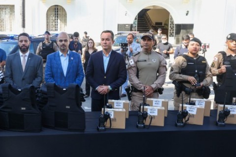 Governo de Minas entrega 69 novas viaturas e equipamentos à Polícia Militar