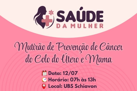 Mutirão pela Saúde da Mulher