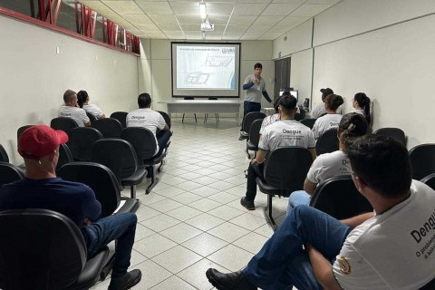 Secretaria de Saúde promove capacitação de novos agentes no combate à dengue