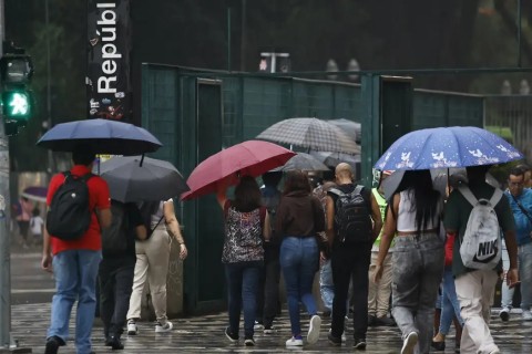 Inmet prevê pancadas de chuva em todas as regiões do país
